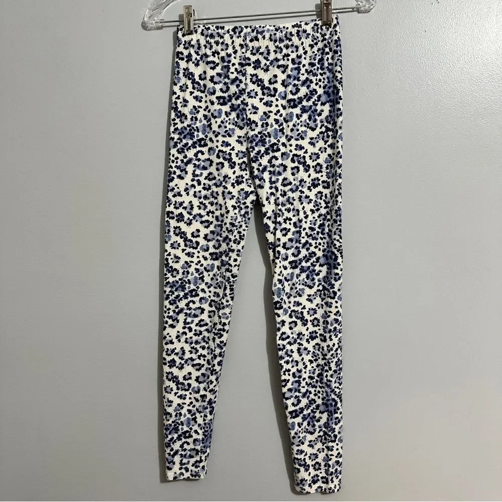 GAP girls blue animal print leggings size XXL
